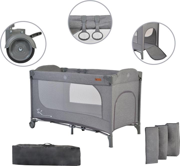 Produktbild Cangaroo Reisebett Skyglow