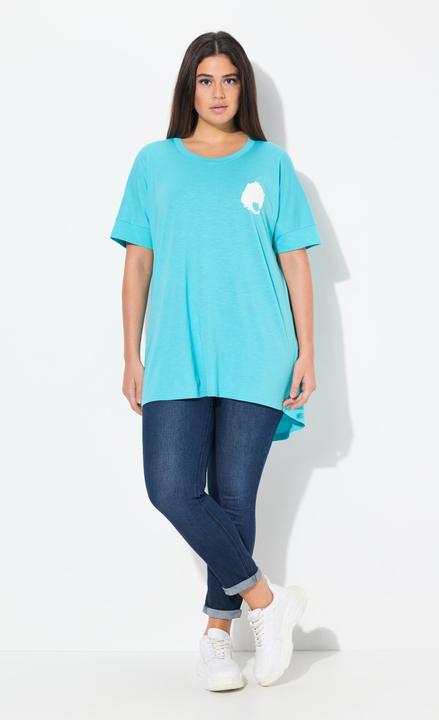 Produktbild Ulla Popken T-Shirt, Rückendruck, Oversized, Rundhals, Halbarm (46, 48)
