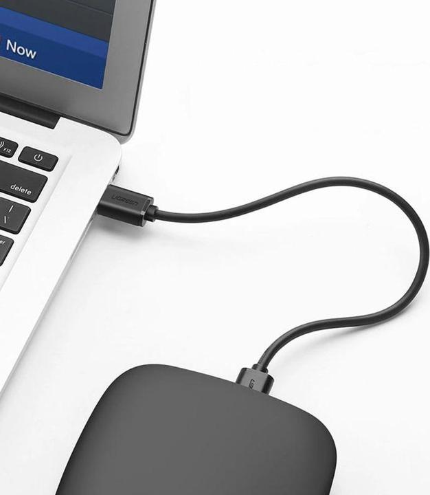 Image du produit Ugreen Câble USB 2.0 M-M US102, 1.5m (noir) (1.50 m, USB 2.0)
