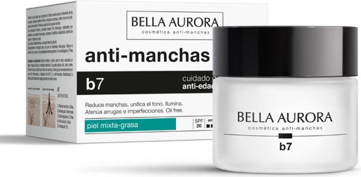 Produktbild Bella Aurora B7 antimanchas regenerante aclarante mixta/grasa SPF15 50 ml (50 ml, Tagescreme, SPF 15)