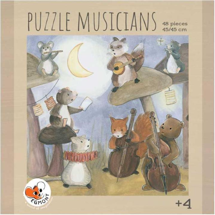 Egmont Puzzle Musikanten 48 Teile aus Karton (48 Teile)