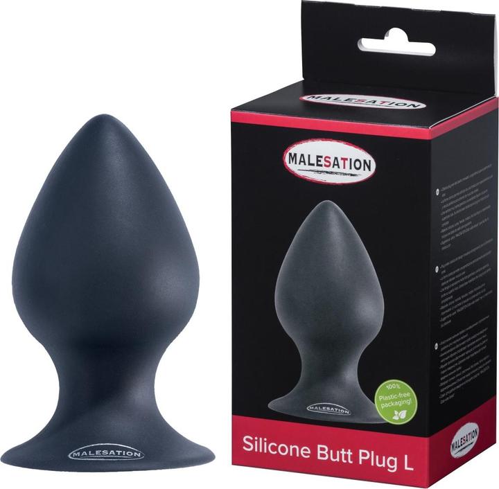 Actual product image Malesation Silicone Butt Plug