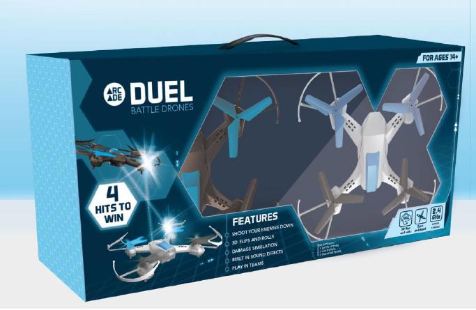 Actual product image Arcade DUEL Battle Drones (6 min, 56 g)