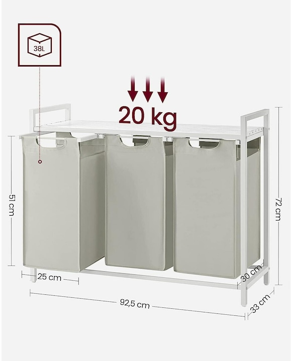 Image du produit Vasagle Laundry (114 l)