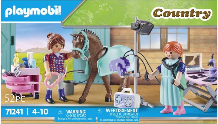 Produktbild Playmobil Tierärztin für Pferde (71241, Playmobil Country)