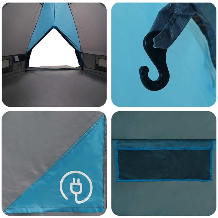 Produktbild vidaXL Campingzelt (8.40 kg, 4 Personen)
