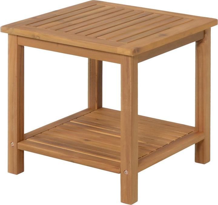 Garden Pleasure IOWA Beistelltisch Holz akazie 45,0 x 45,0 x 45,0 cm