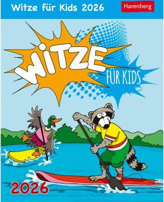 Harenberg Witze für Kids Tagesabreisskalender 2026