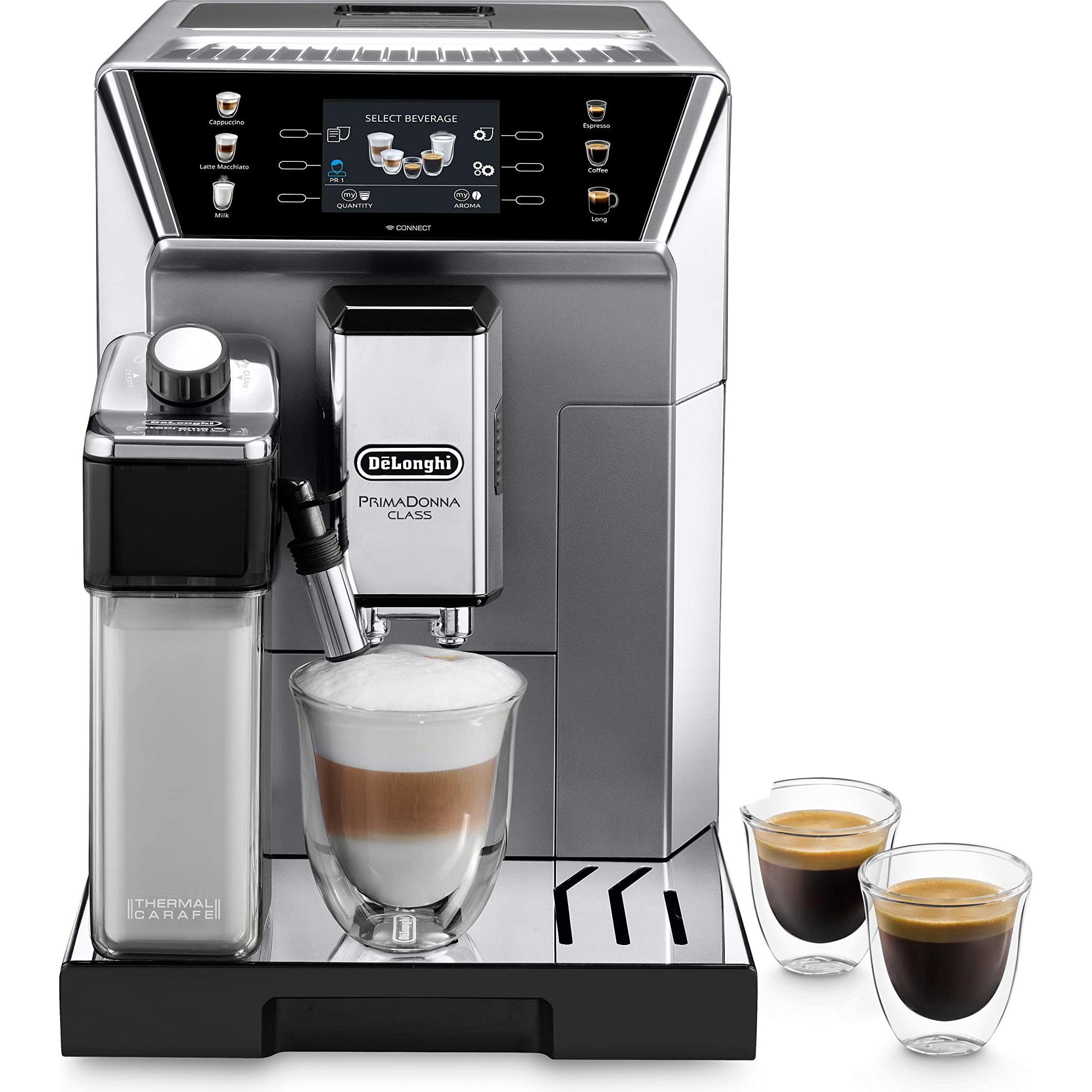 De'Longhi PrimaDonna Class, Kaffeevollautomat, Silber