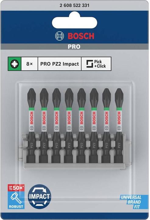 Produktbild Bosch Professional Zubehör Impact Control (Kreuz Pozidriv PZ)