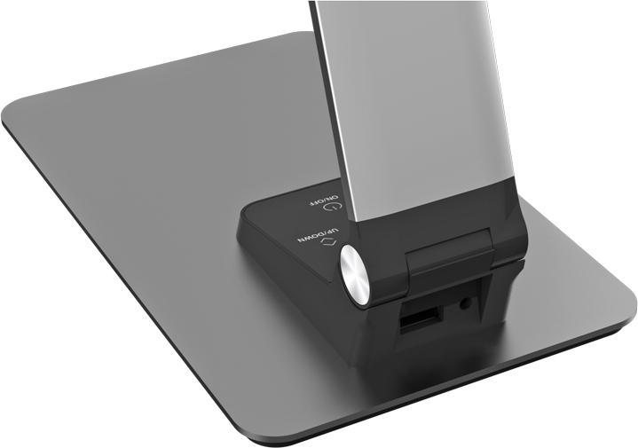 Produktbild Platinet table lamp gray (PDL509) (500 lm)