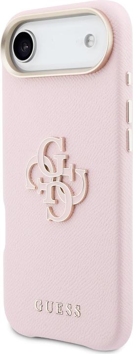 Produktbild Guess PU Resin Logo Case for iPhone Air Pink (Apple iPhone Air)