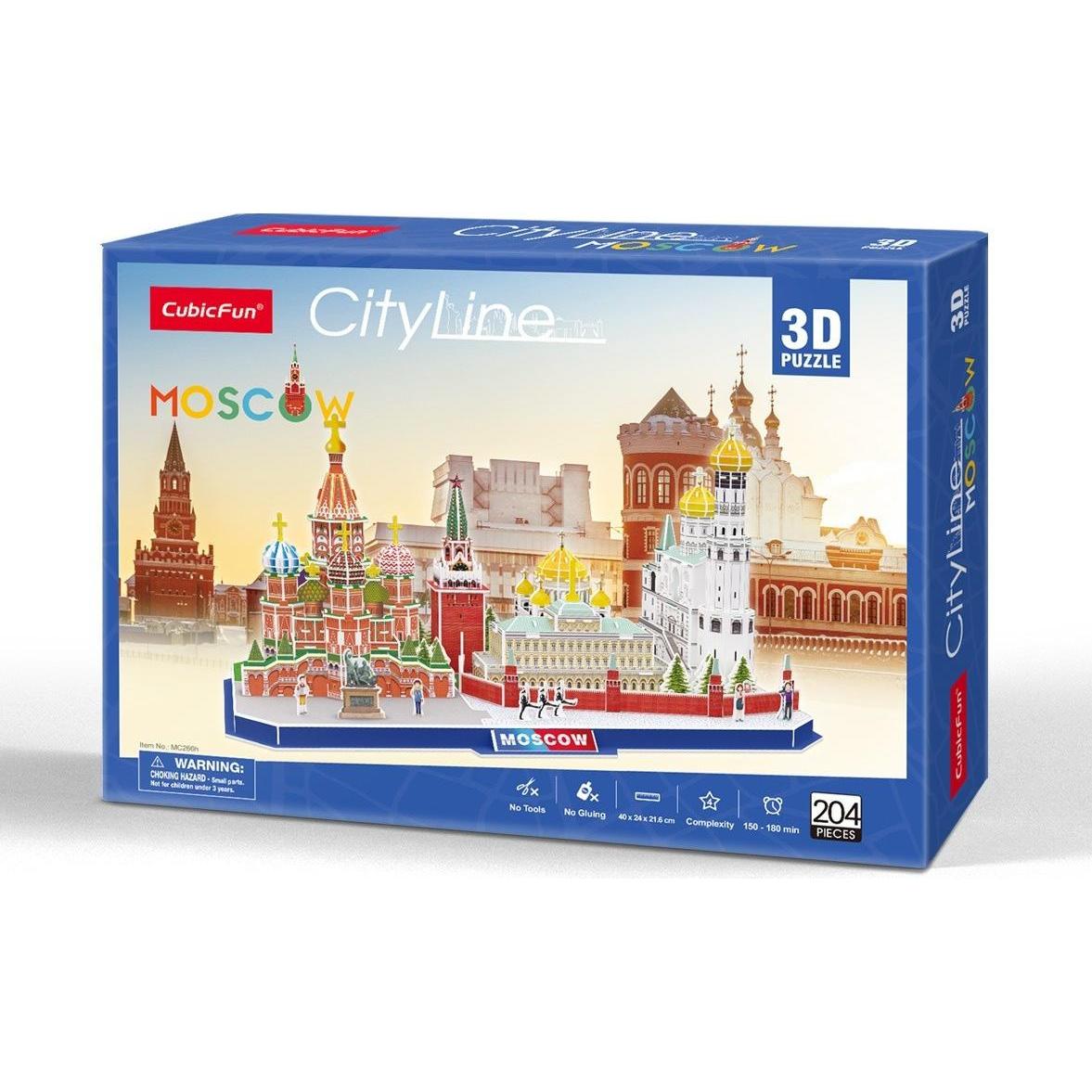 Cubicfun CUBIC FUN Moskva (204 Teile)