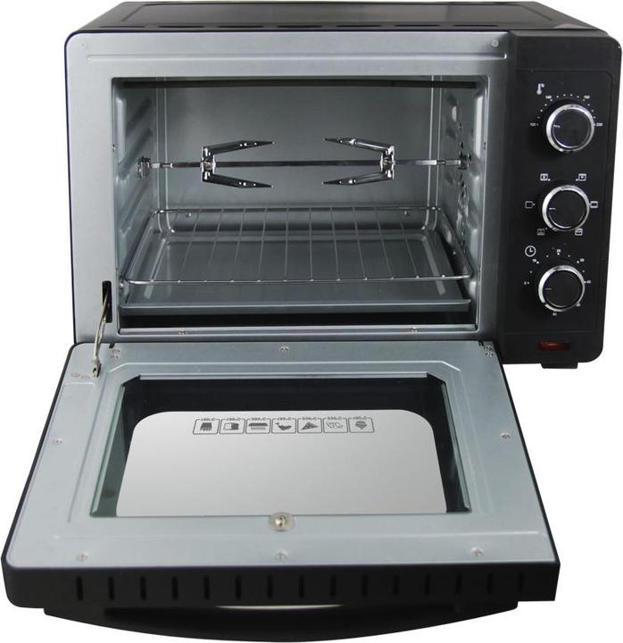 Immagine prodotto Esperanza EKO006N Mini-Backofen mit Konvektion und Spiess 25 l 1600W Schwarz