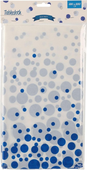 Image du produit Nappe bleue, 130x220cm (130 x 220 cm)
