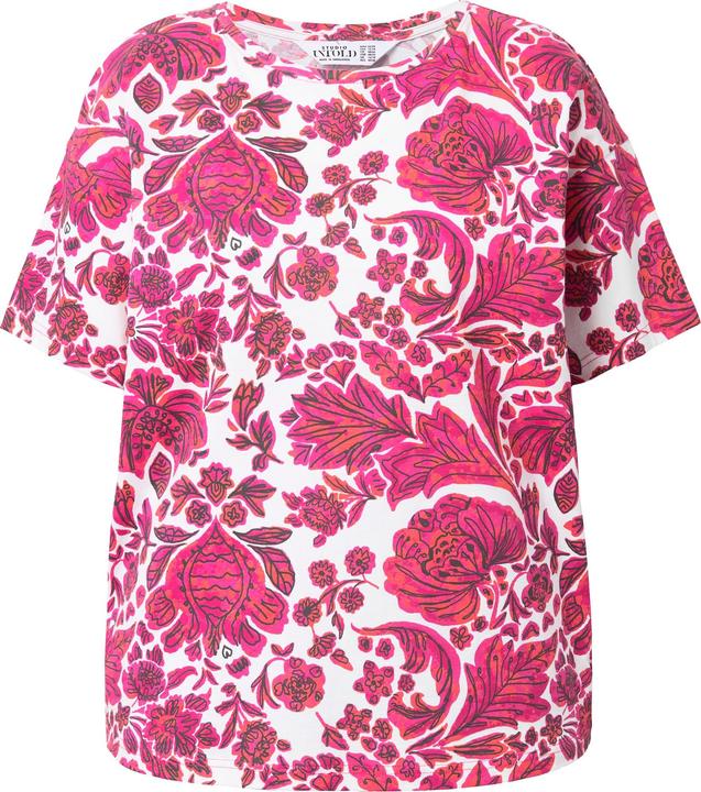 Actual product image Studio Untold Floral Paisley Short Sleeve Tee (50, 52)