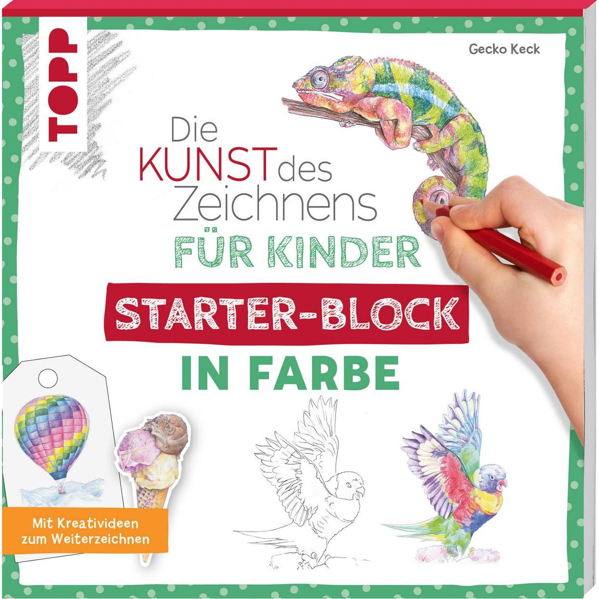 Frech Die Kunst des Zeichnens für Kinder Starter-Block - In Farbe