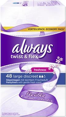 Actual product image Always Twist & Flex (48 x)