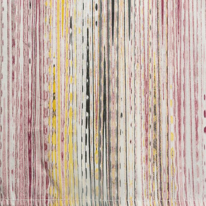 Actual product image Eurofirany Spannbetttuch 140x200 cm, aus Baumwolle, lila, weiss, mit geometrischem Muster, 105 g/m2 DRUCK (140 x 200 x 30 cm)