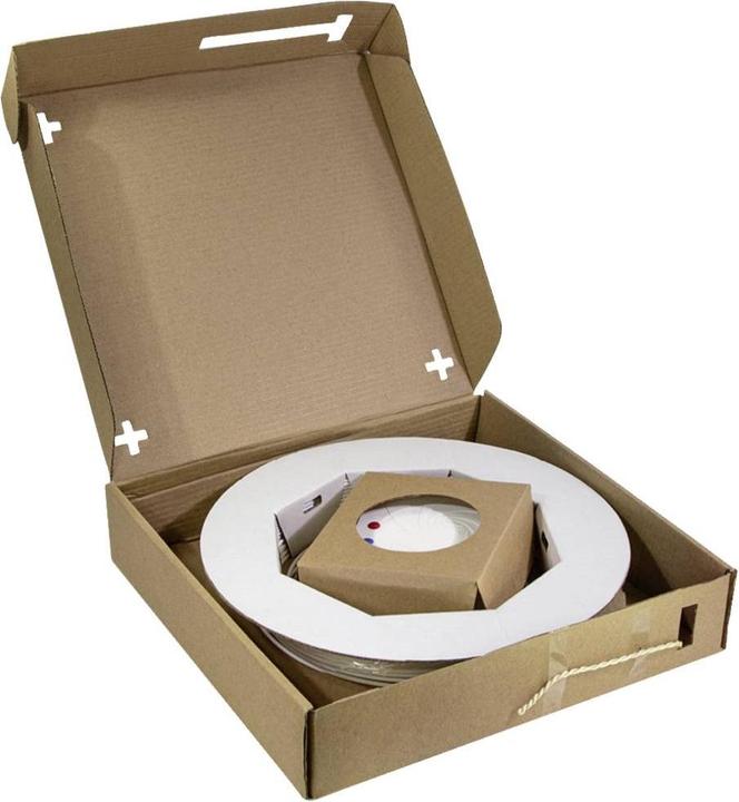 Produktbild LogiLink FTTH-Spleiábox, 4x SC/APC, 20 m Verlegekabel, weiá (Spleissbox)