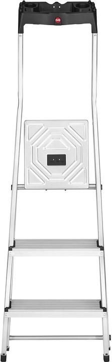 Produktbild Hailo L60 StandardLine, Alu-Sicherheits-Stehleiter, 5 Stufen (Stehleiter, 184 cm)