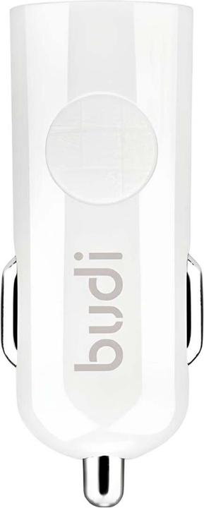 Immagine prodotto Budi - USB-Autoladegerät + USB-C-Kabel (Weiss)