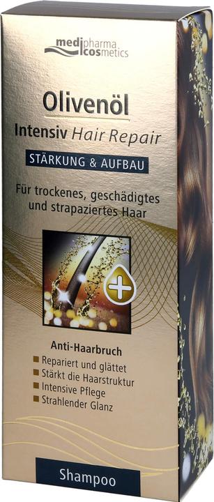 Produktbild Medipharma cosmetics Olivenöl Intensiv Hair Repair Shampoo, 200 ml Shampoo (200 ml, Flüssiges Shampoo)