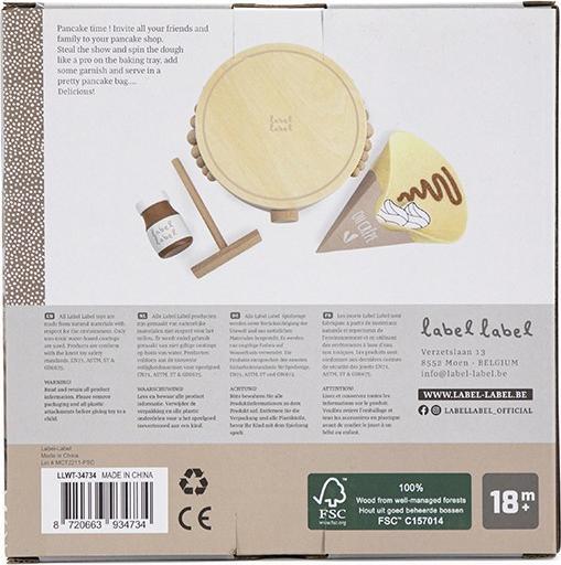 Image du produit Label Label Crêpes-Maschine – Nougat