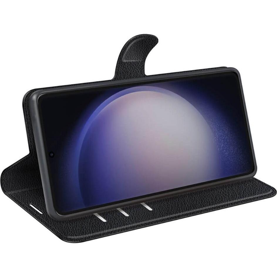 Thumbnail - Cover-Discount Leder Etui Hülle schwarz (Samsung Galaxy S24 Ultra), Smartphone Hülle, Schwarz
