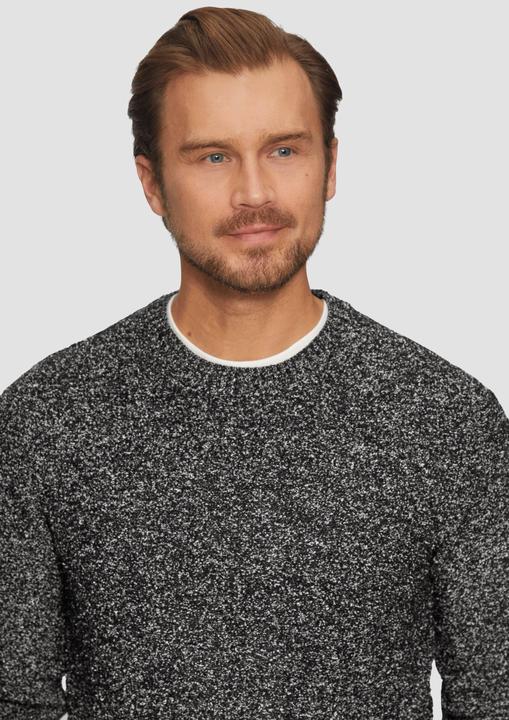 Produktbild S.Oliver Strickpullover Grobstrickpullover in Melange-Optik (L)