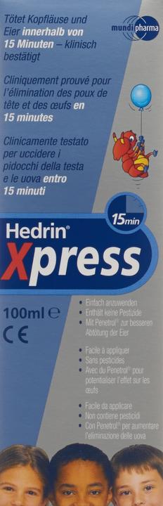 Actual product image Hedrin Xpress (100 ml, Lice shampoo)