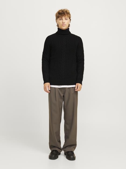 Produktbild Jack & Jones Einfarbig Rollkragenpullover Rollkragenpullover (M)
