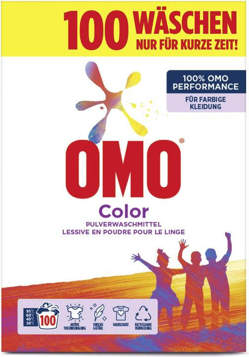 Actual product image OMO Color (100 Washing cycles)