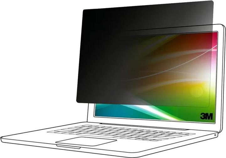 Produktbild 3M Bright Screen Privacy Filter for 33,78cm 13,3Zoll Laptop 16:9 BP133W9B (13.30", 16 : 9)