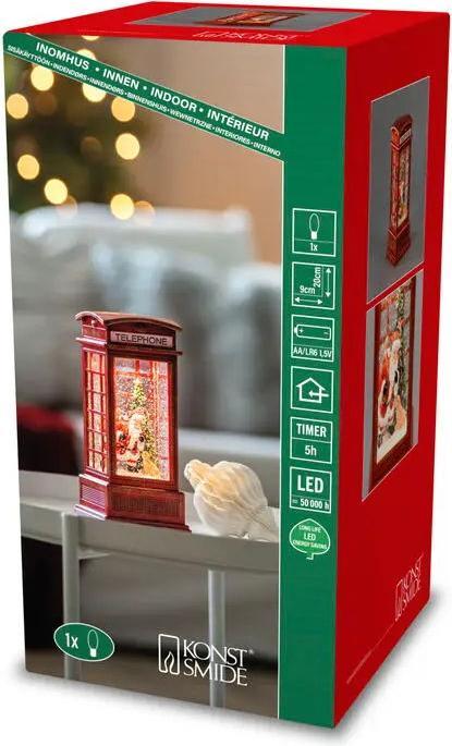 Image du produit Konstsmide Wasserlaterne Weihnachtsmann