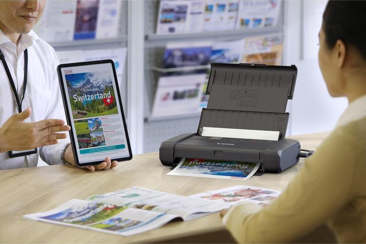 Produktbild Canon Maxify BX 110 mit Akku (Tintenpatrone, Farbe)