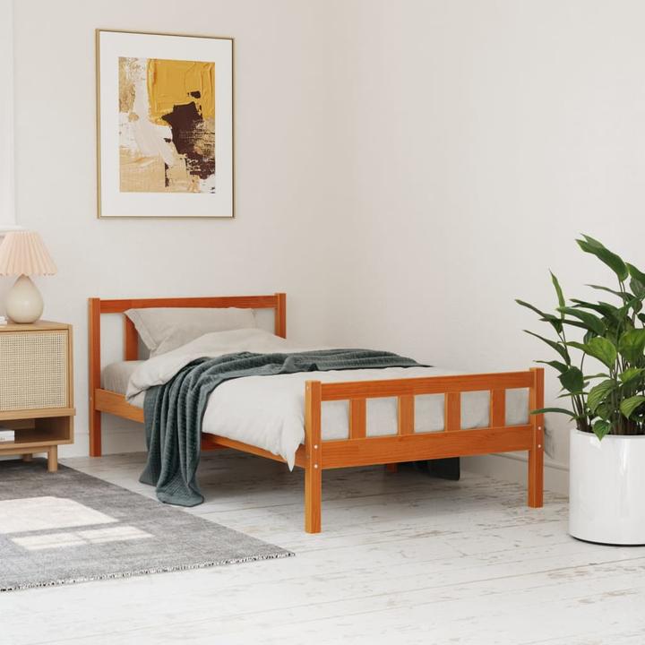 Produktbild vidaXL Bettrahmen (75 x 190 cm)