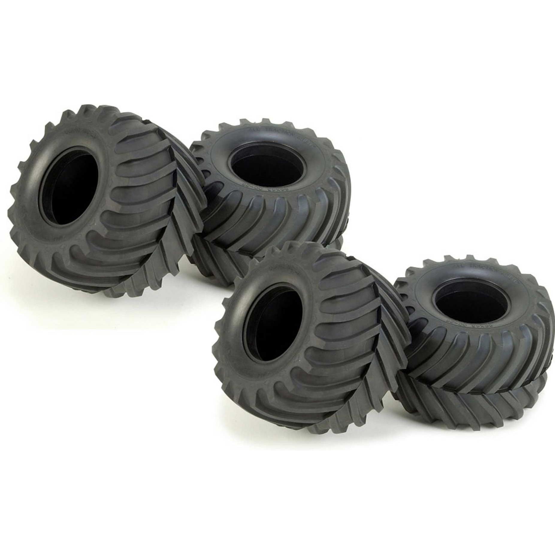 Tamiya Tyre Monster 4 pezzi Midnight Pumpkin