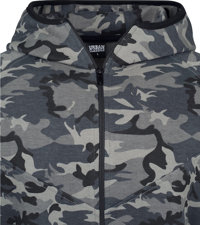 Immagine prodotto Urban Classics Giacca Interlock Camo Zip (M)