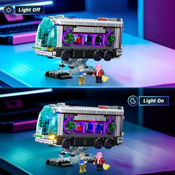 Image du produit Lumibricks Cyberpunk Bus