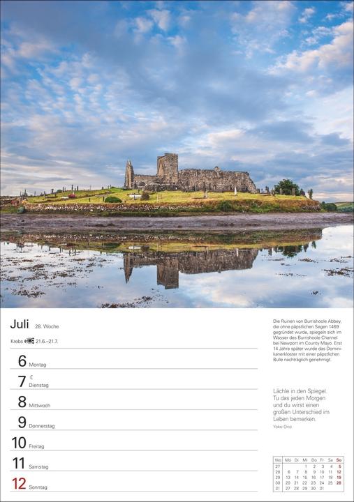 Image du produit Harenberg Irland Wochenplaner 2026 - Eine Reise in 53 Bildern (Allemand)