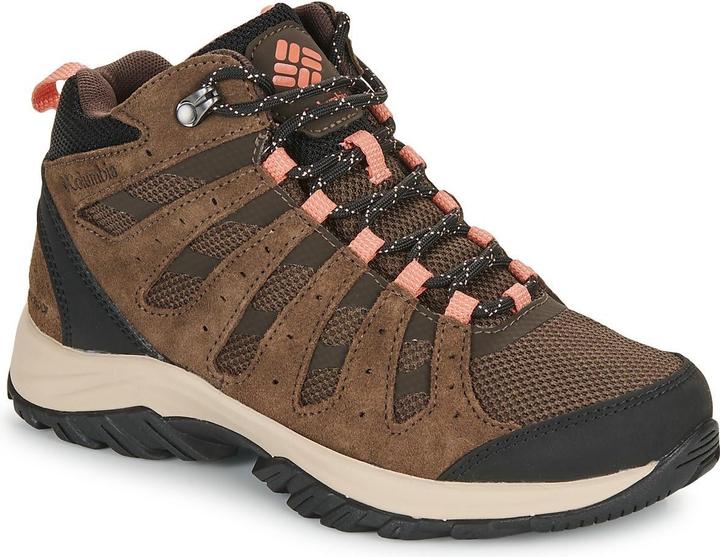 Actual product image Columbia REDMONDâ„¢ III MID WATERPROOF Women's Wandelschoenen - Cordovan, Dark Coral - Maat 38 (38)
