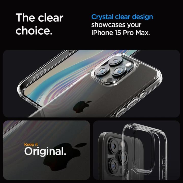 Actual product image Spigen Ultra Hybrid (Apple iPhone 15 Pro Max)