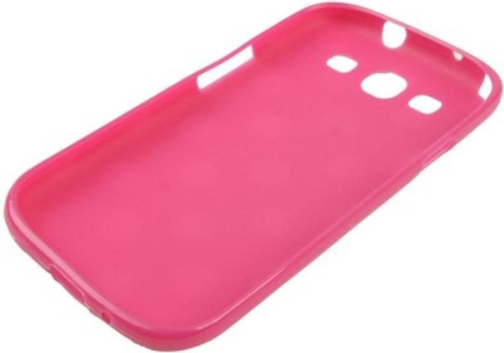 Actual product image König Design Protective cover TPU Case for mobile Samsung I9300 Galaxy S3 Pink / White (Samsung Galaxy S3, Samsung Galaxy S3 Neo)