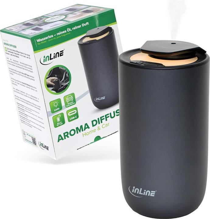 Actual product image InLine Aroma Diffuser Home & Car (15 ml)