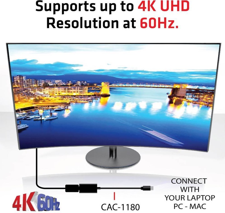 Immagine prodotto Club 3D Mini DisplayPort 1.4 a (HDMI, 1.12 cm)
