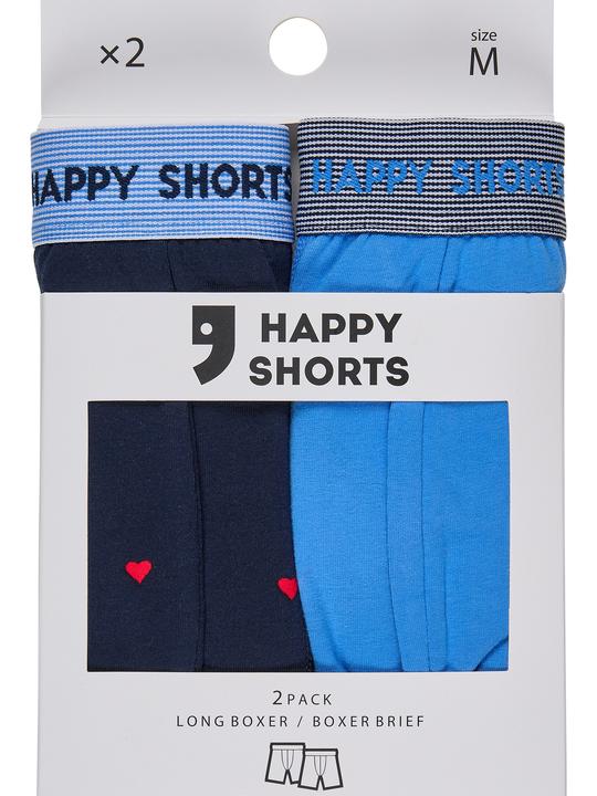 Produktbild Happy shorts Langer Boxer Jersey (L, 2er Pack)