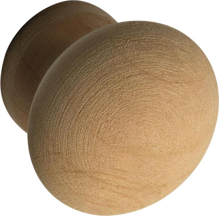 Alles im griff Knopf Hemera ø 35 mm, Tiefe 28 mm, Erle roh