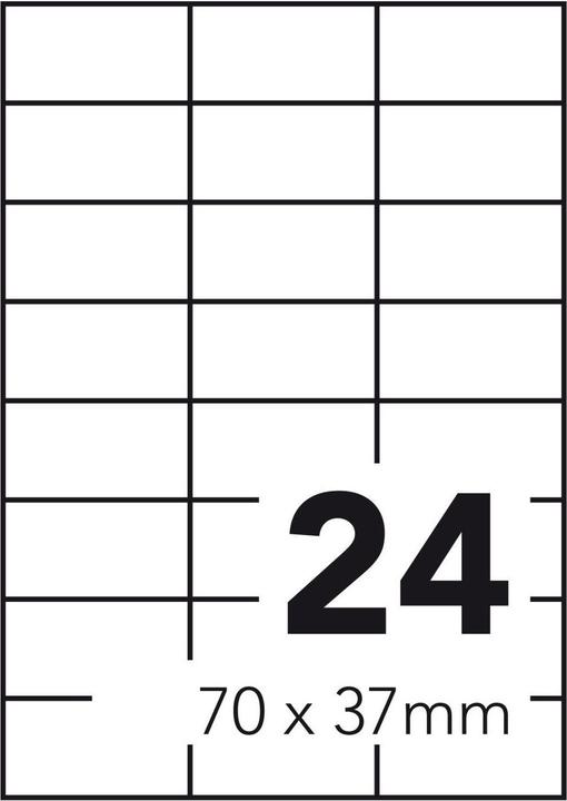 Produktbild MediaRange Universal-Etiketten, stark haftend 1.200 Etiketten