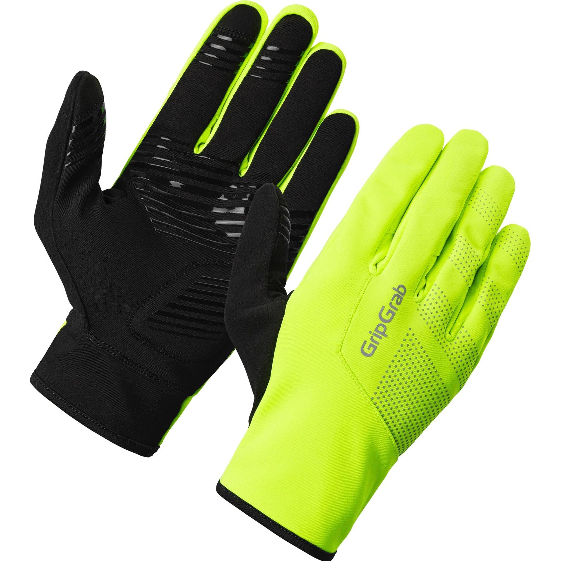 GripGrab, Herren, Handschuhe, Ride II Windproof Spring-Autumn Gloves, Gelb, (8)